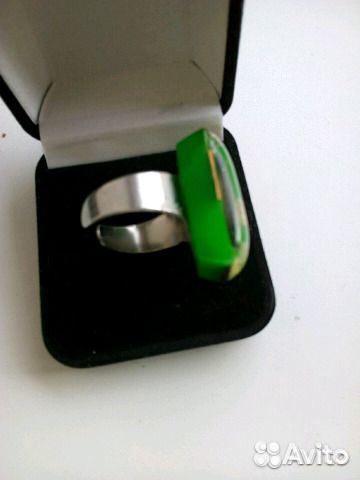 Зеленый перстень Часы Слава,часы-кулонЧайка