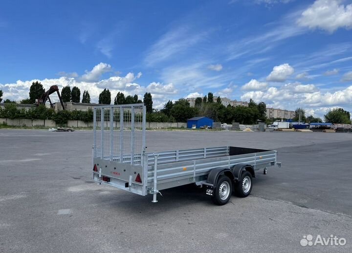 Прицеп двухосный Мзса 817735 для 2-х квадроциклов
