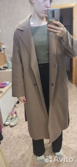 Пальто женское демисезонное M