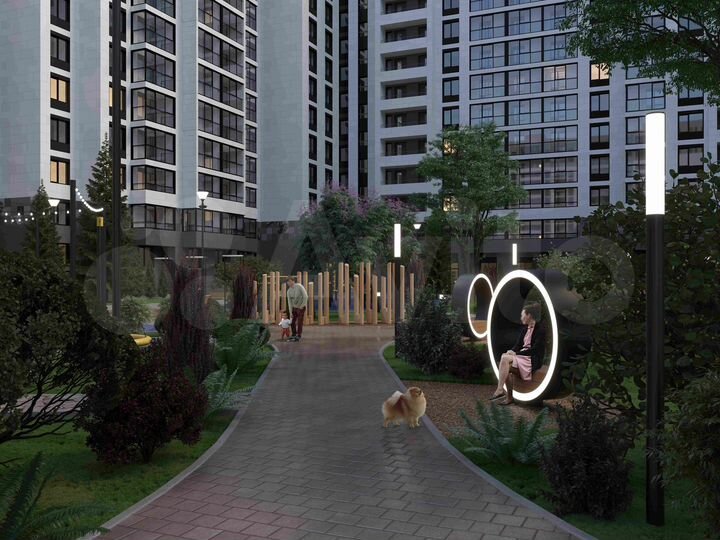 2-к. квартира, 52,4 м², 15/16 эт.