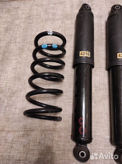 Задние амортизаторы пружины нивомат Каптива Антара