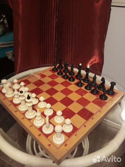 Шахматы карболитовые СССР