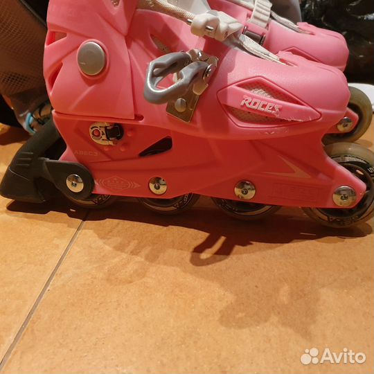 Roces Orlando 3 ролики,защ.,шлем на 26-30р