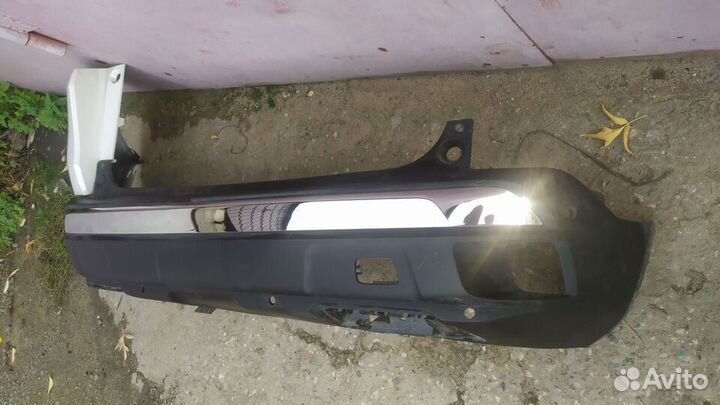 Peugeot 3008 2 бампер задний, хром 2017-2021г