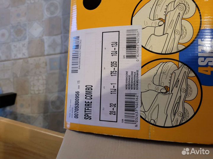 Ролики rollerblade 28-32 + защита