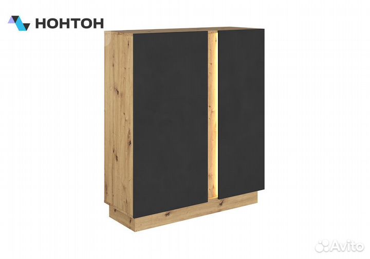 Комод modoкд-1 артизан / чёрныйматовый