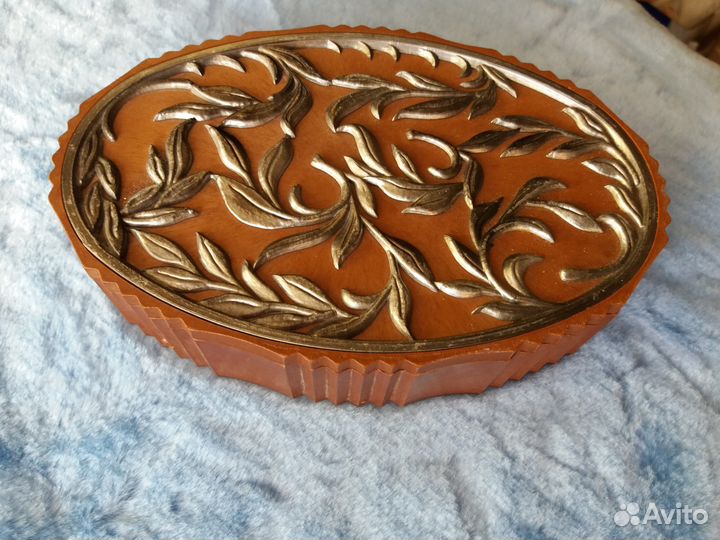 Шкатулка СССР карболит