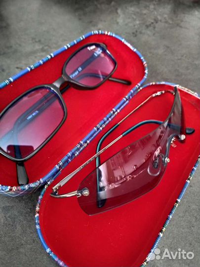 Детские солнцезащитные очки с очешником(2епары)