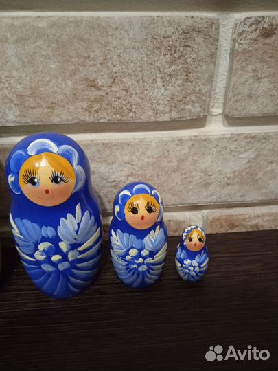 Матрёшка пяти кукольная роспись ручная работа