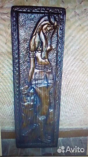 Картина медная чеканка