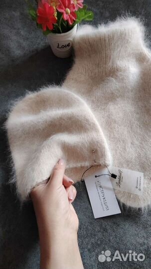 Комплект Шапка и снуд