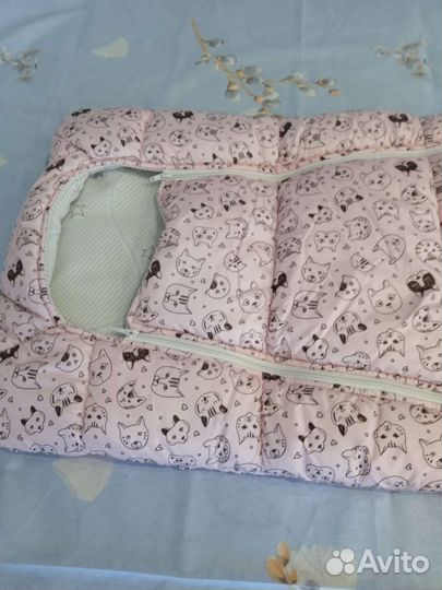 Зимний конверт в коляску