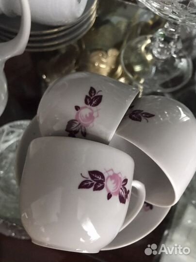 Кофейный сервиз (6 пар) Вербилки