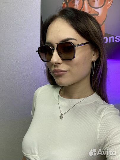 Очки chrome hearts унисекс