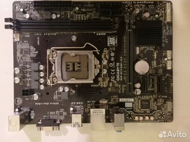 Материнская плата gigabyte GA-H110M-S2 купить в Москве | Электроника ...