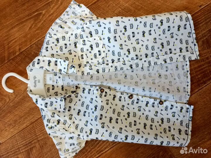 Рубашка на мальчика 86