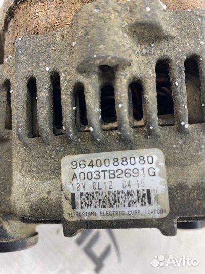 Генератор Peugeot 307 Sw легковой универсал RFJ