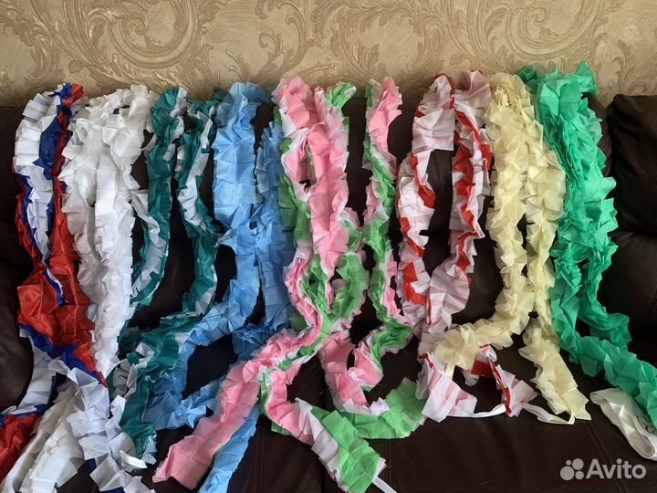 Свадебные ленты на машину 9 шт