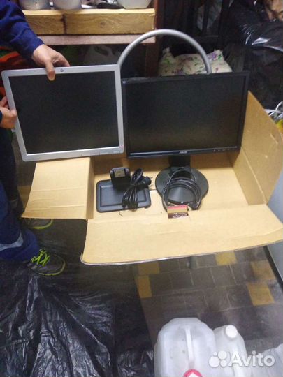 Мониторы asus и hp