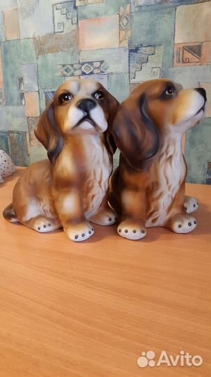 Собака керамика