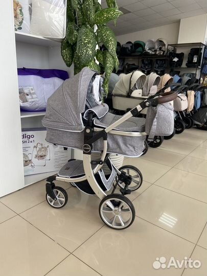 Коляска трансформер 2 в 1 Dalux