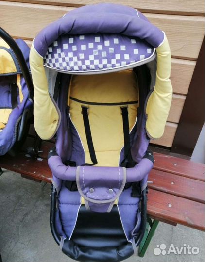 Коляска 2 в 1 бу