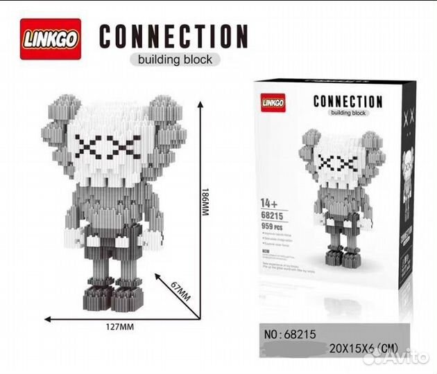 Конструктор Lego Kaws