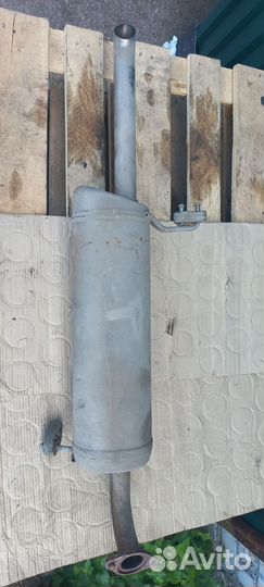 Глушитель основной Hyundai Solaris, Kia Rio 3