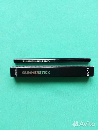 Карандаш для глаз glimmerstick Blackest Black Avon
