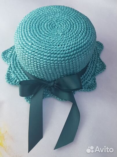 Детская летняя соломенная шляпа