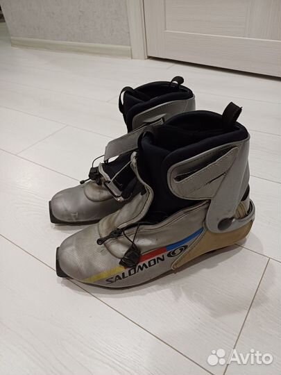 Лыжные ботинки коньковые salomon
