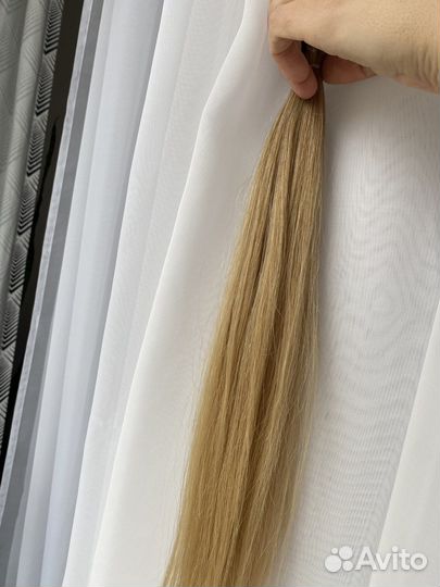 Волосы для наращивания блонд славянка