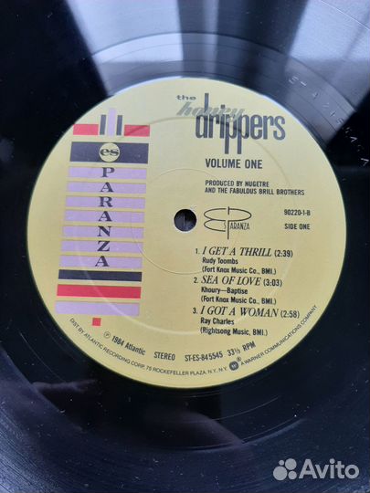 The Honey Drippers/ volume ONE/ 1984 ES paranza re