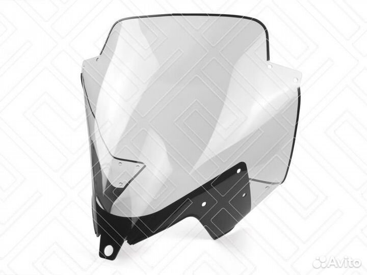 Стекло ветровое для снегохода BRP (68см, 4мм, мпк)