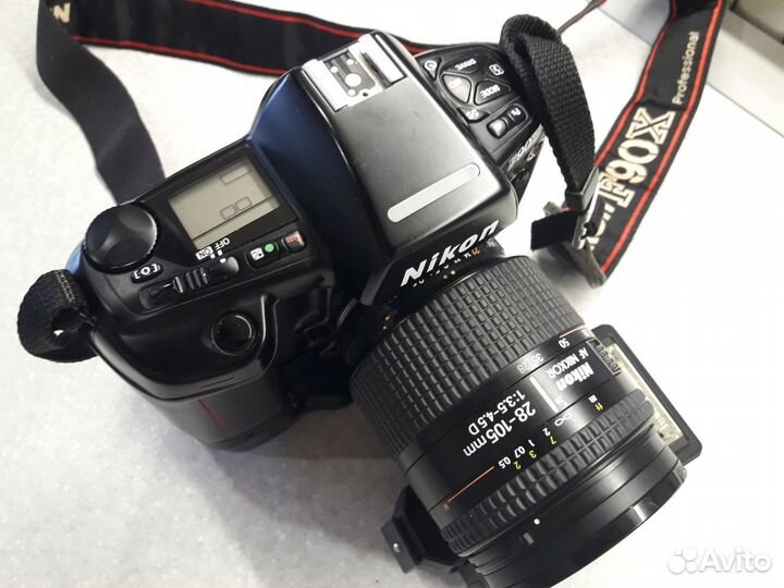 Nikon f90x(пленка) кит. Смарт зад.крышка,ф/вспышка