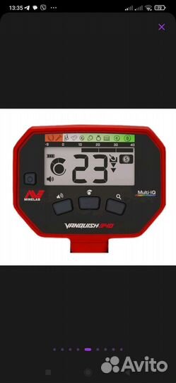 Металлоискатель minelab vanquish 340