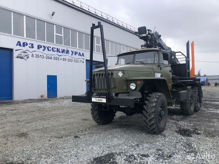 Урал Лесовоз с кму
