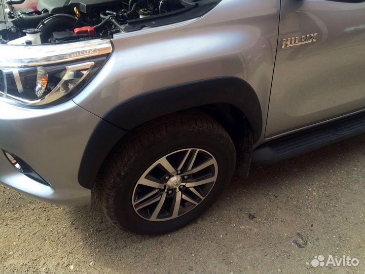Расширитель арки пер / лев хайлюкс / toyota hilux