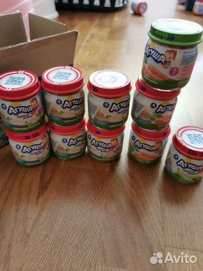 Овощное пюре агуша