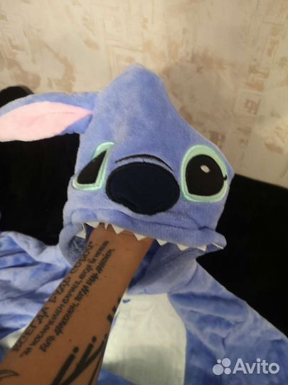 Пижама кигуруми взрослая стич и красная панда