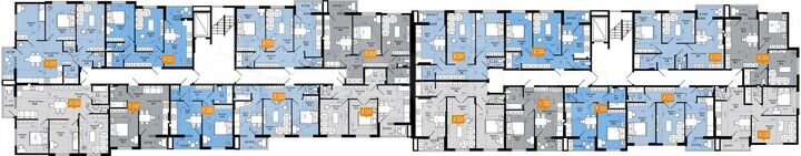 2-к. квартира, 59,8 м², 2/9 эт.