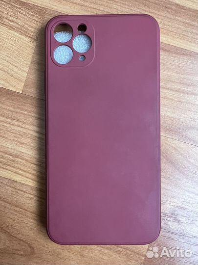 Чехол на iPhone 11 pro max бу бордовый