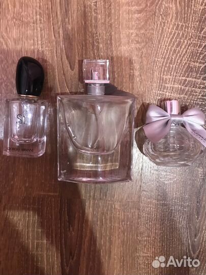 Пустые флаконы от духов