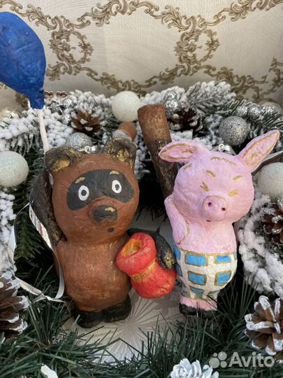 Игрушки из ваты