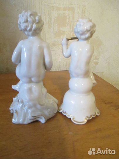 Статуэтка ангелы (путти) музыканты Schaubach kunst