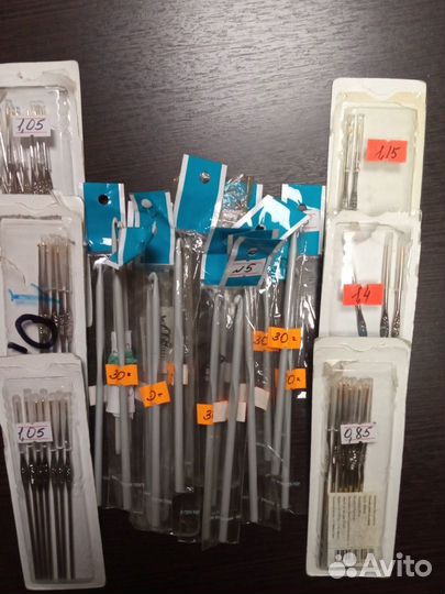 Спицы, крючки, инструменты для вязания