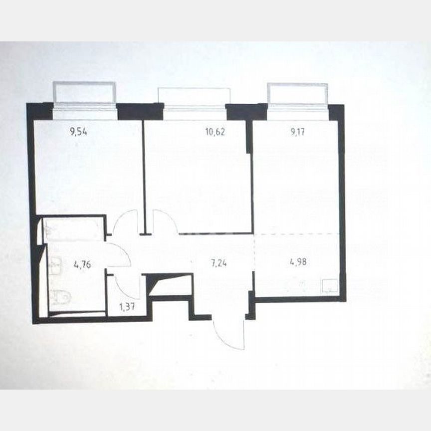3-к. квартира, 47,7 м², 18/25 эт.