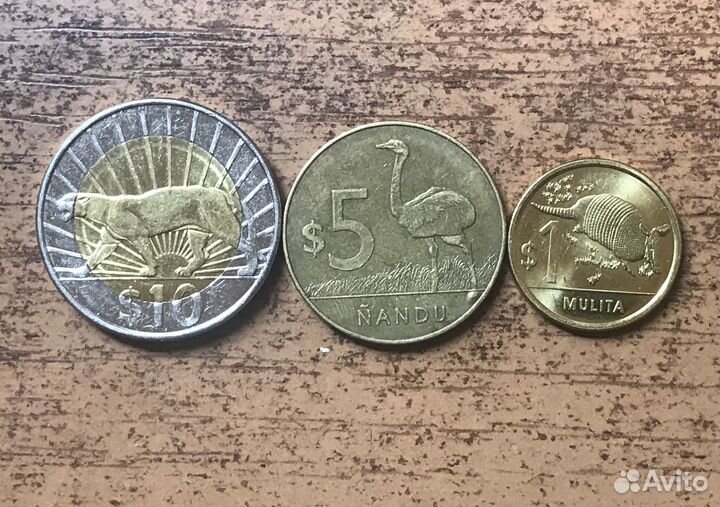 Монеты Уругвая