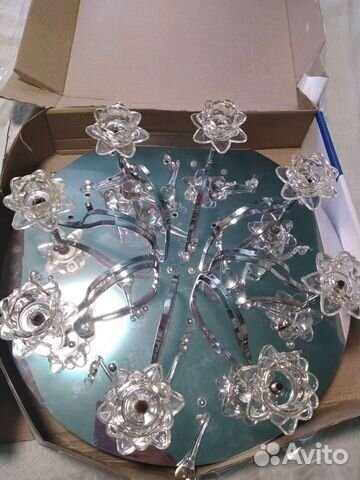 Люстра потолочная светодиодная бу