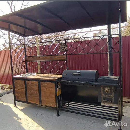 Мангальный комплекс лофт